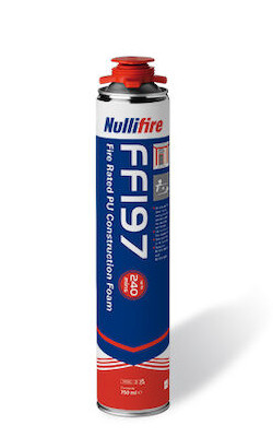 FF197 FIRE RATED PUR CONSTRUCTION FOAM - protipožární PUR pěna - illbruck 880 ml | Leptech s.r.o.